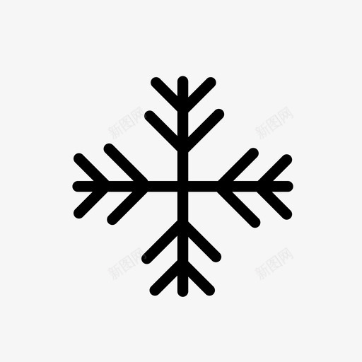 空调制冷冰图标svg_新图网 https://ixintu.com 冰 制冷 空调 酒店套餐 雪 雪花