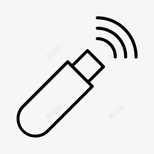 usb无线互联网pendrive图标svg_新图网 https://ixintu.com pendrive usbpendrive usb无线 wifi 互联网 无线连接 随机收集05
