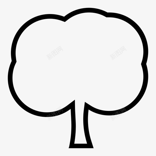 自然绿色松树图标svg_新图网 https://ixintu.com 松树 树 植物 绿色 自然 自然植物