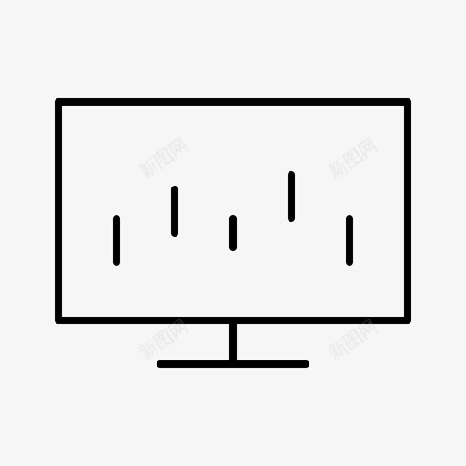 财务财务分析销售分析图标svg_新图网 https://ixintu.com 财务 财务分析 销售分析