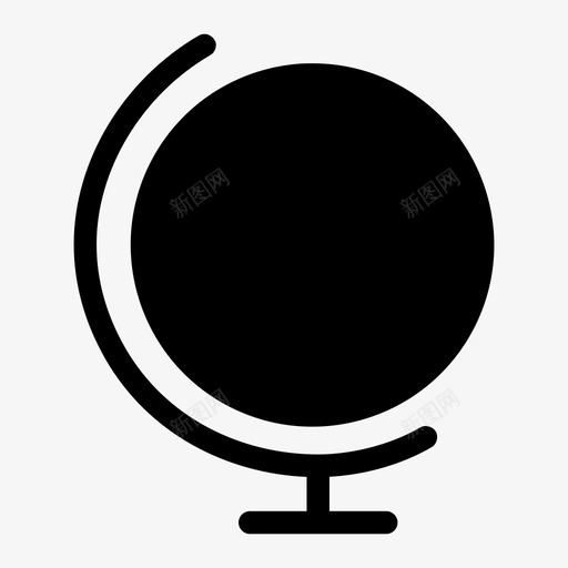 地球学校地球桌子地球图标svg_新图网 https://ixintu.com 地球 学校地球 教育 桌子地球