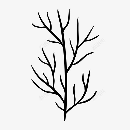 植物树枝树叶图标svg_新图网 https://ixintu.com 树叶 树枝 植物 植物和树木 绿叶