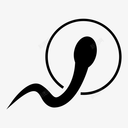生殖系统身体系统人图标svg_新图网 https://ixintu.com 人 器官 生殖系统 身体系统