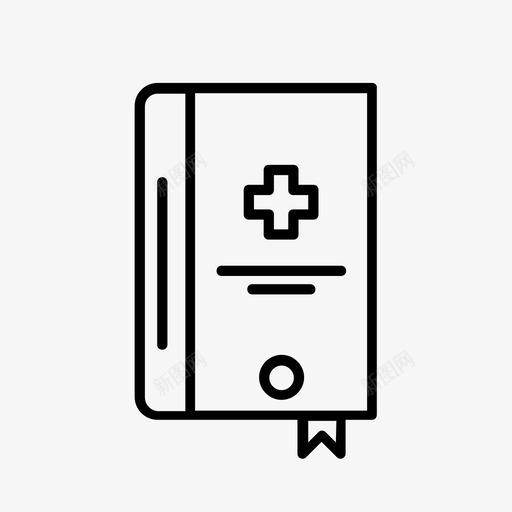 医学书籍教育阅读图标svg_新图网 https://ixintu.com 健康书籍 医学书籍 教育 阅读