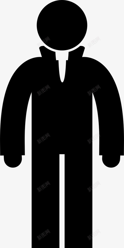 夹克寒冷男士图标svg_新图网 https://ixintu.com 个人 冬季 夹克 寒冷 男士 男士时尚 穿着