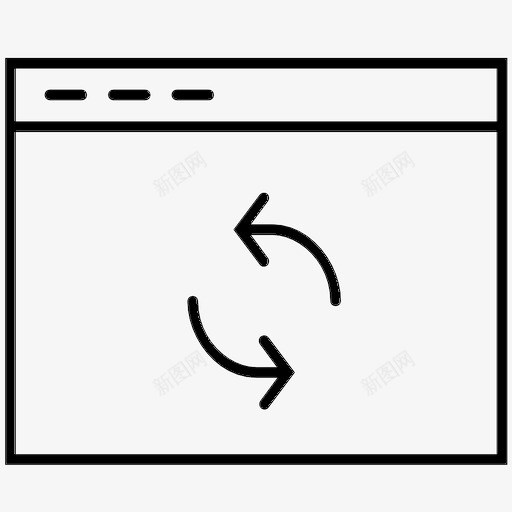 浏览器刷新浏览器通知浏览器引用图标svg_新图网 https://ixintu.com internet浏览器 浏览器刷新 浏览器引用 浏览器窗口 浏览器通知 联机浏览器