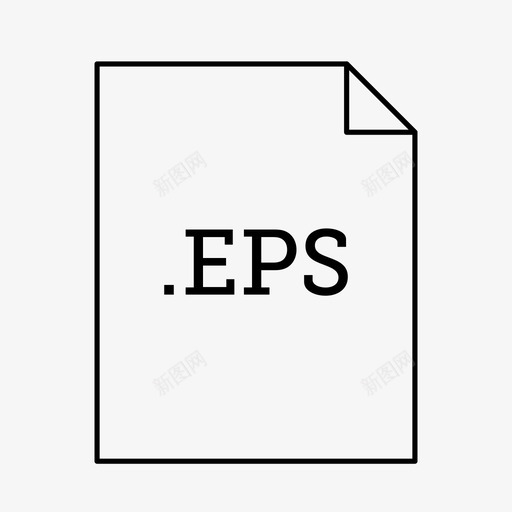 eps文件文档文件类型图标svg_新图网 https://ixintu.com eps文件 应用程序和文件类型 文件类型 文档
