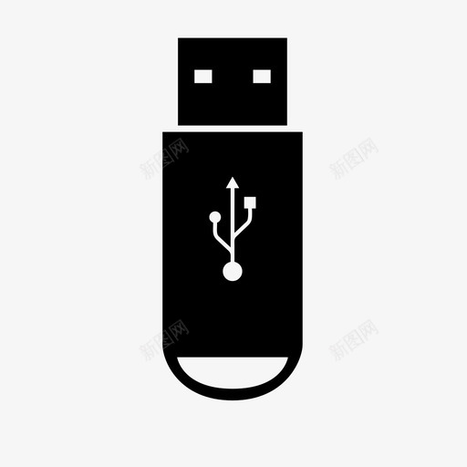 U盘简单U盘存储图标svg_新图网 https://ixintu.com U盘 存储 简单U盘