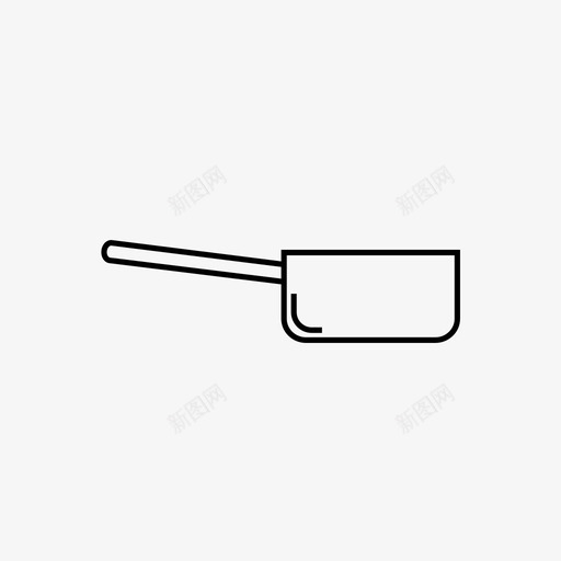 平底锅砂锅烹饪图标svg_新图网 https://ixintu.com 厨房用具 平底锅 晚餐 烹饪 砂锅 终极晚餐收藏