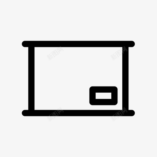 黑板班级教育图标svg_新图网 https://ixintu.com 学校 教育 班级 黑板