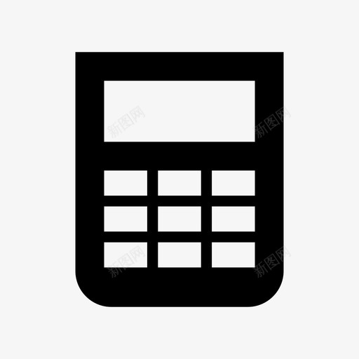 计算会计预算图标svg_新图网 https://ixintu.com 会计 可靠的业务 计算 计算器 财务 预算