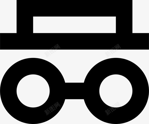 代理侦探玻璃图标svg_新图网 https://ixintu.com 代理 侦探 导航菜单图标 帽子 玻璃