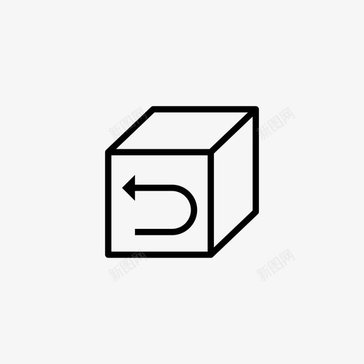 送货箱商务手提图标svg_新图网 https://ixintu.com 商务 手提 购物送货 运输 送货箱