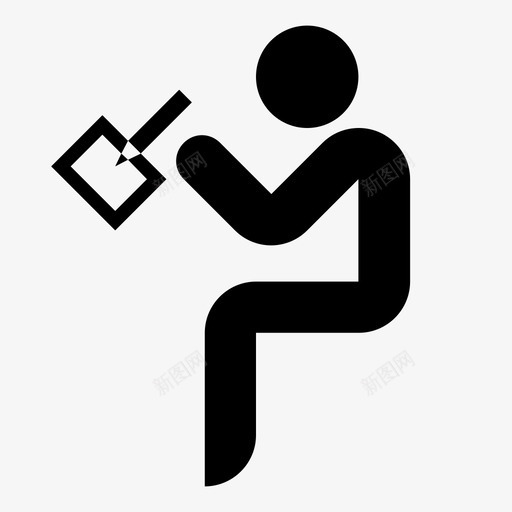 记笔记画画纸图标svg_新图网 https://ixintu.com 人 画画 纸 记笔记 铅笔