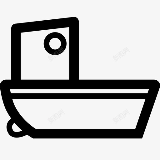 船鱼船钓鱼图标svg_新图网 https://ixintu.com 渔夫 渔船 航海用具 船 钓鱼 鱼船