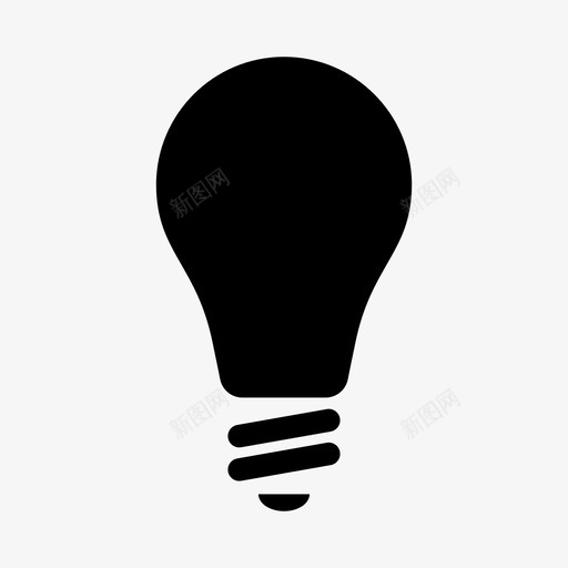 灯泡电灯泡闪光灯图标svg_新图网 https://ixintu.com 灯 灯泡 照明 电灯泡 闪光灯