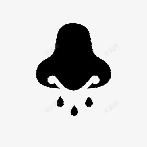 流鼻涕疾病药物图标svg_新图网 https://ixintu.com 流鼻涕 疾病 粘液 药物
