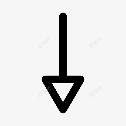 向下箭头向下移动向下滚动图标svg_新图网 https://ixintu.com 向下滚动 向下移动 向下箭头 箭头符号