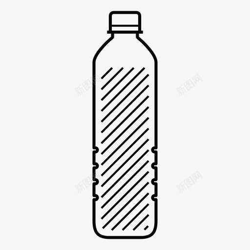水瓶饮料消费品图标svg_新图网 https://ixintu.com 水容器 水瓶 消费品 液体 灌装 饮料