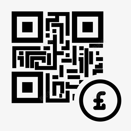 二维码井现金产品信息图标svg_新图网 https://ixintu.com 二维码 二维码井 产品信息 现金