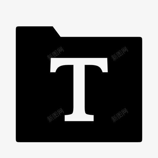 文件夹字体活页夹文件图标svg_新图网 https://ixintu.com 文件 文件夹字体 文本 活页夹