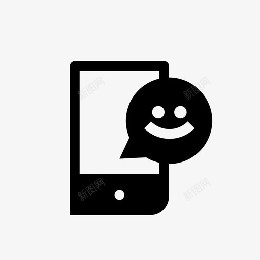 视频通话聊天移动图标svg_新图网 https://ixintu.com 小图标set2通信 移动 聊天 视频通话 通话