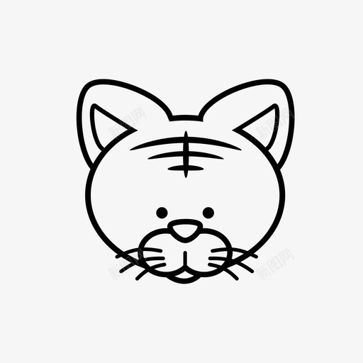 猫宝宝小熊图标svg_新图网 https://ixintu.com 动物 可爱 宝宝 小熊 猫 老虎