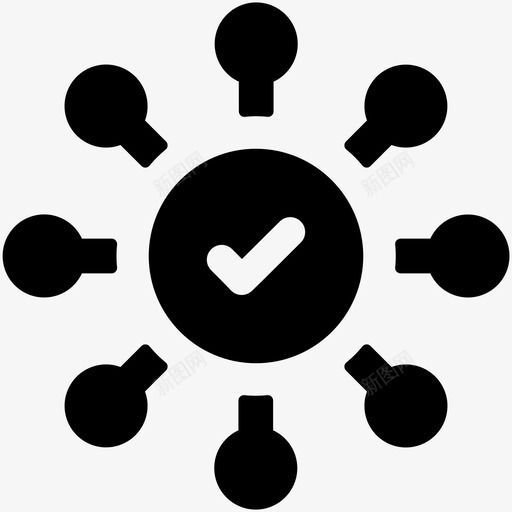 概念商业结构图表图标svg_新图网 https://ixintu.com 商业结构 商业营销第17卷 图表 概念