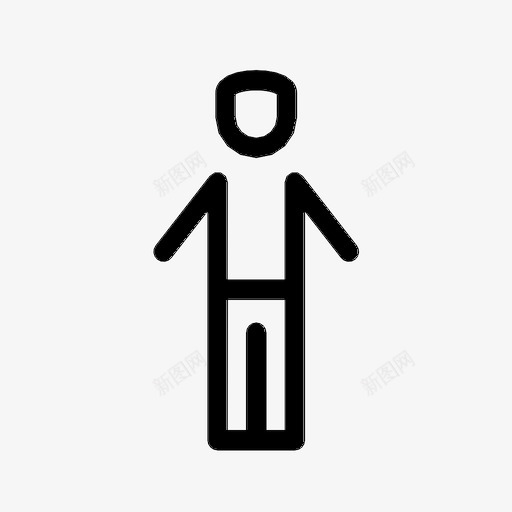 manaccountperson图标svg_新图网 https://ixintu.com account groups和people行2 man person profile user