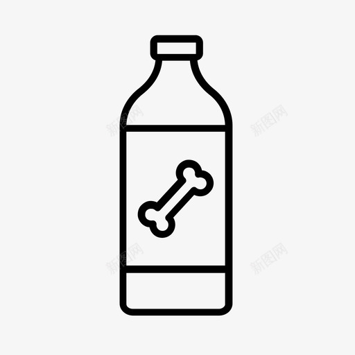 狗洗发水狗护发素宠物图标svg_新图网 https://ixintu.com 宠物 狗护发素 狗洗发水