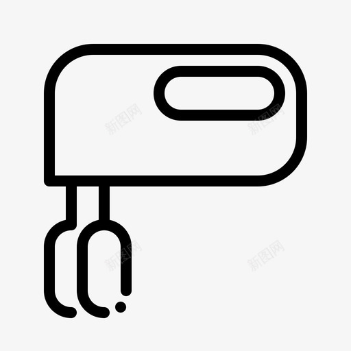 手动搅拌机烘焙机搅拌机图标svg_新图网 https://ixintu.com 厨房 厨房线 手动搅拌机 搅拌机 烘焙机 烹饪