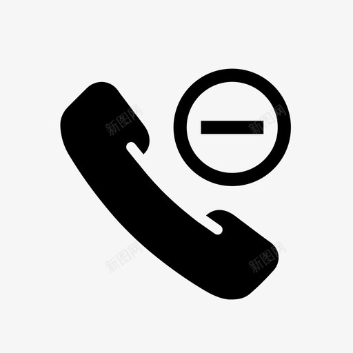 结束通话通话结束取消通话图标svg_新图网 https://ixintu.com 取消通话 小图标set2通讯 挂电话 电话 结束通话 通话 通话结束