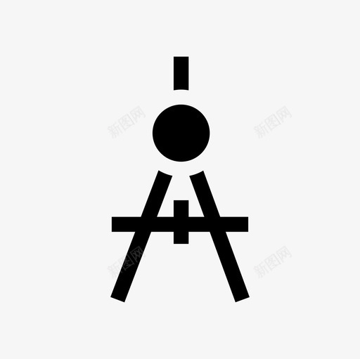 导航器目的地方向图标svg_新图网 https://ixintu.com 位置 地图和位置填充图标集 导航 导航器 方向 目的地