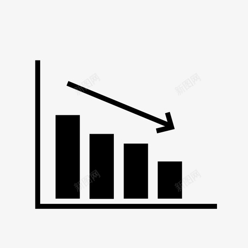 图表图表图直方图图标svg_新图网 https://ixintu.com 图表 图表图 直方图 统计 递增图