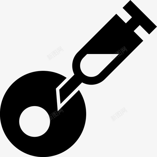 人工授精细胞受精图标svg_新图网 https://ixintu.com 人工授精 受精 实验室 注射 注射器 细胞 诊断填充第2部分