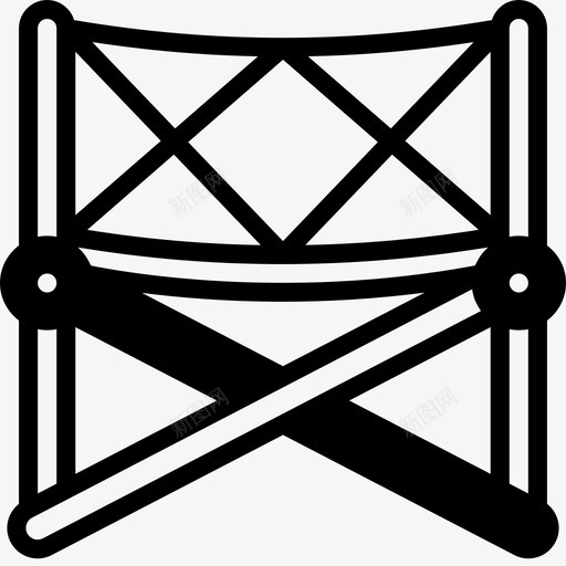 导演椅摄影录音图标svg_新图网 https://ixintu.com 史密森摄影视频实拍 导演椅 录音 摄影 视频