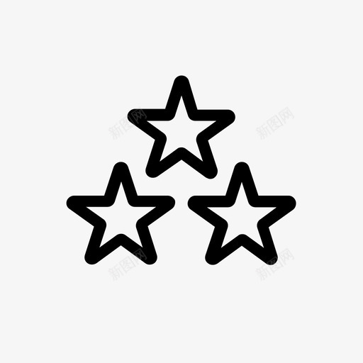 三星高级评级图标svg_新图网 https://ixintu.com 三星 评级 通用电线图标包 高级