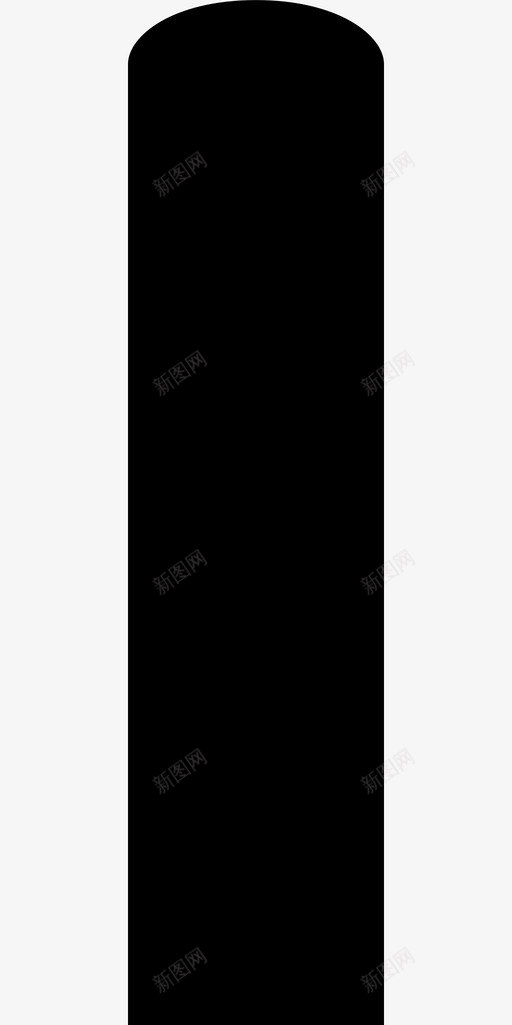 圆锉手工工具图标svg_新图网 https://ixintu.com 圆锉 工具 手工 手工工具实心集合