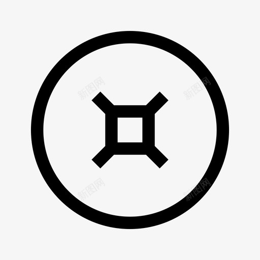 货币符号硬币金融图标svg_新图网 https://ixintu.com 硬币 货币 货币符号 金融 银行金融1