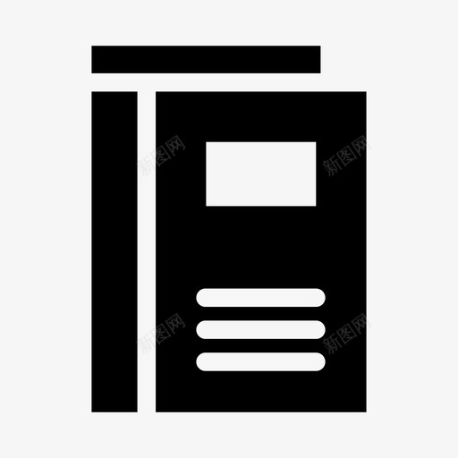 书本学习笔记图标svg_新图网 https://ixintu.com 书本 写作 学习 学校 移动应用程序 笔记