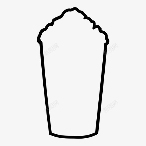 冰沙冰奶昔图标svg_新图网 https://ixintu.com 冰 冰沙 奶昔 杯子饮料