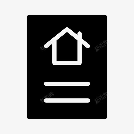 抵押贷款代理经纪人图标svg_新图网 https://ixintu.com 不动产 代理 室内 房地产 房屋 抵押贷款 经纪人