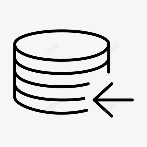 进口硬币余额货币图标svg_新图网 https://ixintu.com 余额 堆叠 硬币薄 货币 进口硬币