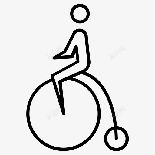 老派自行车手自行车收藏图标svg_新图网 https://ixintu.com 老派自行车手 自行车收藏