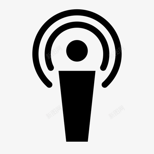 wifi连接硬件互联网热点图标svg_新图网 https://ixintu.com wifi连接 互联网热点 硬件