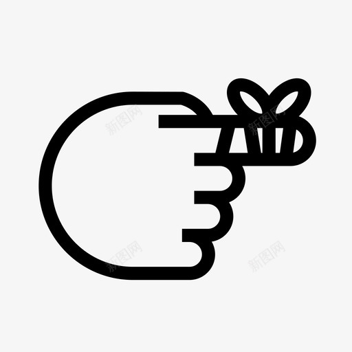 受伤绷带手指图标svg_新图网 https://ixintu.com 伤口 受伤 手指 提醒 治疗 绷带 迷你图标药物医疗