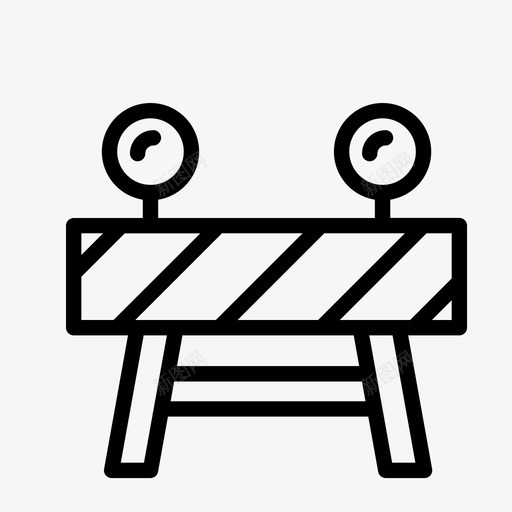 围挡施工围栏图标svg_新图网 https://ixintu.com 围挡 围栏 施工 防护
