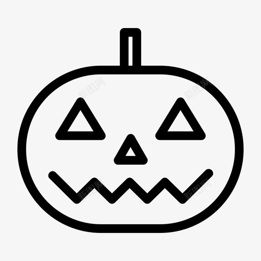 jackolantern杰克o灯笼雕刻图标svg_新图网 https://ixintu.com jackolantern 万圣节 南瓜 怪物 杰克o灯笼 雕刻
