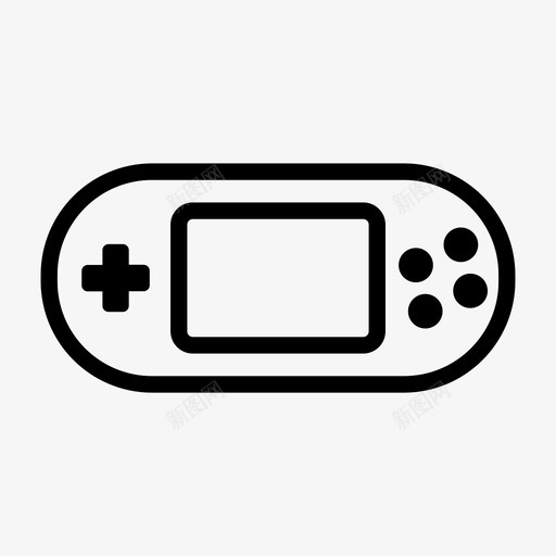 游戏设备手持便携式图标svg_新图网 https://ixintu.com playstationvita 便携式 便携式游戏 手持 游戏设备 视频游戏
