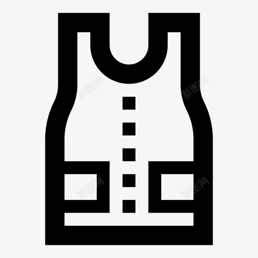 连衣裙围裙萨拉凡图标svg_新图网 https://ixintu.com 围裙 服装 牛仔围裙 牛仔裙 萨拉凡 连衣裙